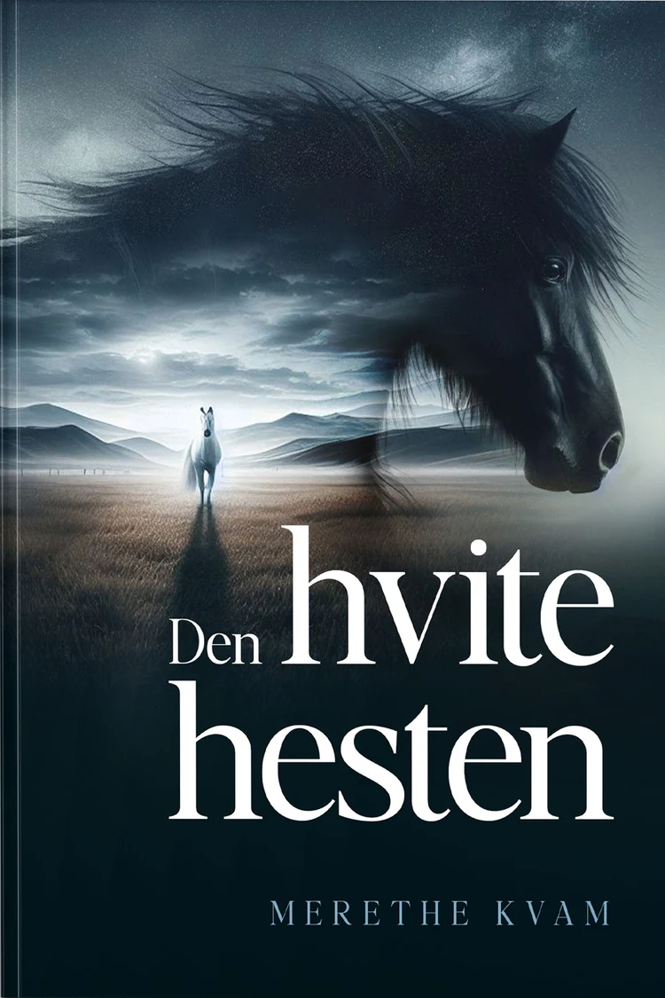 Bokomslaget til Den hvite hesten